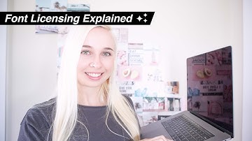 Font Licensing Explained ✨