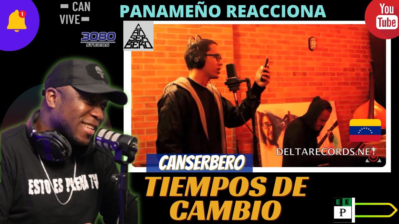 CANSERBERO❌CESAR LOPEZ - TIEMPOS DE CAMBIO  |PANAMEÑO REACCIONA|   #RapVenezolano