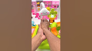 Satisfying with Unboxing & Review Miniature Kitchen Sink | ASMR Video no music #asmrroleplay