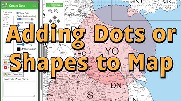 Creating Dot Maps and Colouring Postcodes | Step-by-Step Tutorial