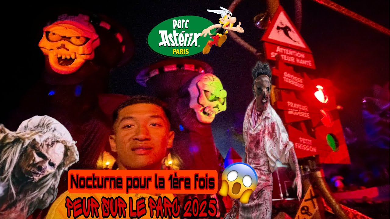 NOCTURNE HALLOWEEN AU PARC ASTÉRIX POUR LA 1ÈRE FOIS ! PEUR SUR LE PARC 2025 (c’est incroyable)