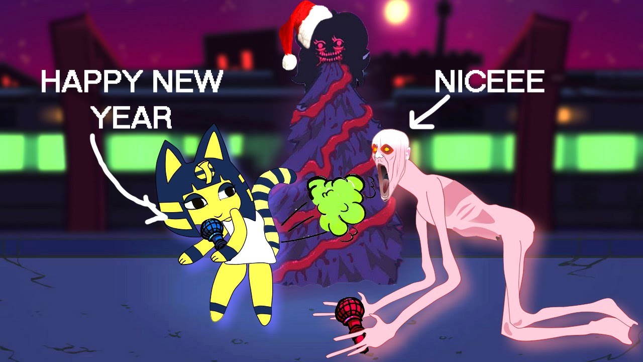 Ankha vs SCP096 | FNF ANIMATION | Ankha Zone