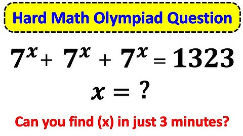 USA Math Olympiad Question | Can you solve this tricky math olympiad problem in just 3 minutes?🤔🧠🔥
