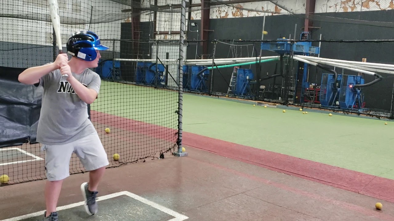 Lebron's Batting Cage YouTube