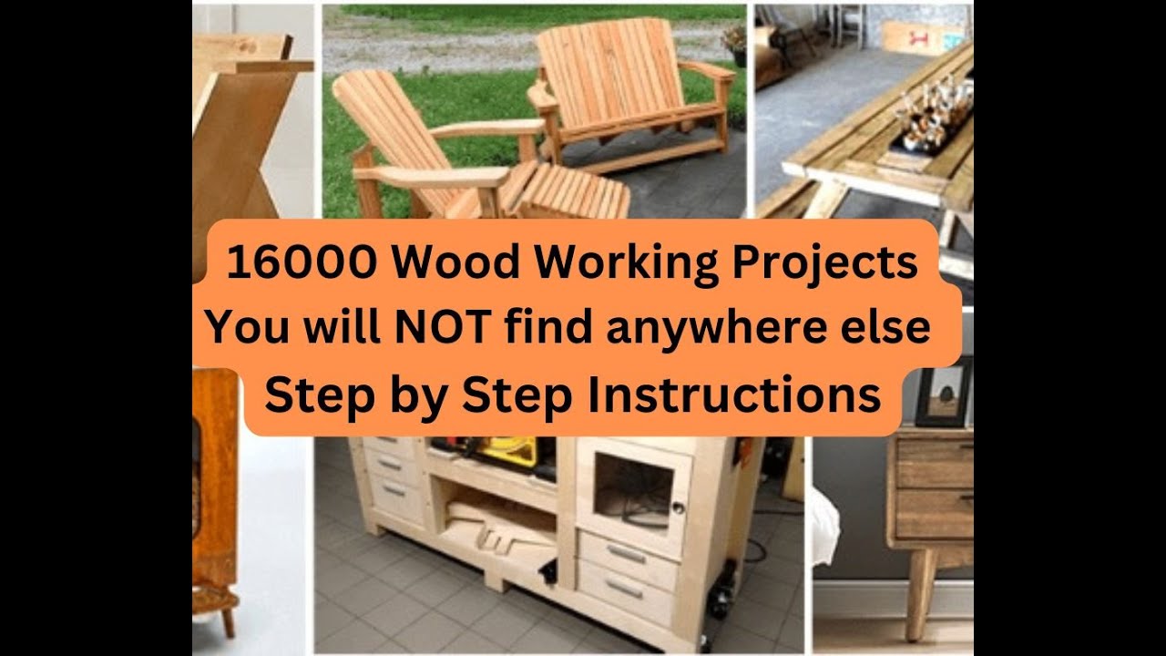16000 Woodworking Tips! Unlock 16,000 Woodworking Plans: Your Ultimate ...