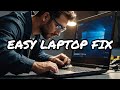 How to Fix Laptop not powering on, good battery, power adapter and power jack.