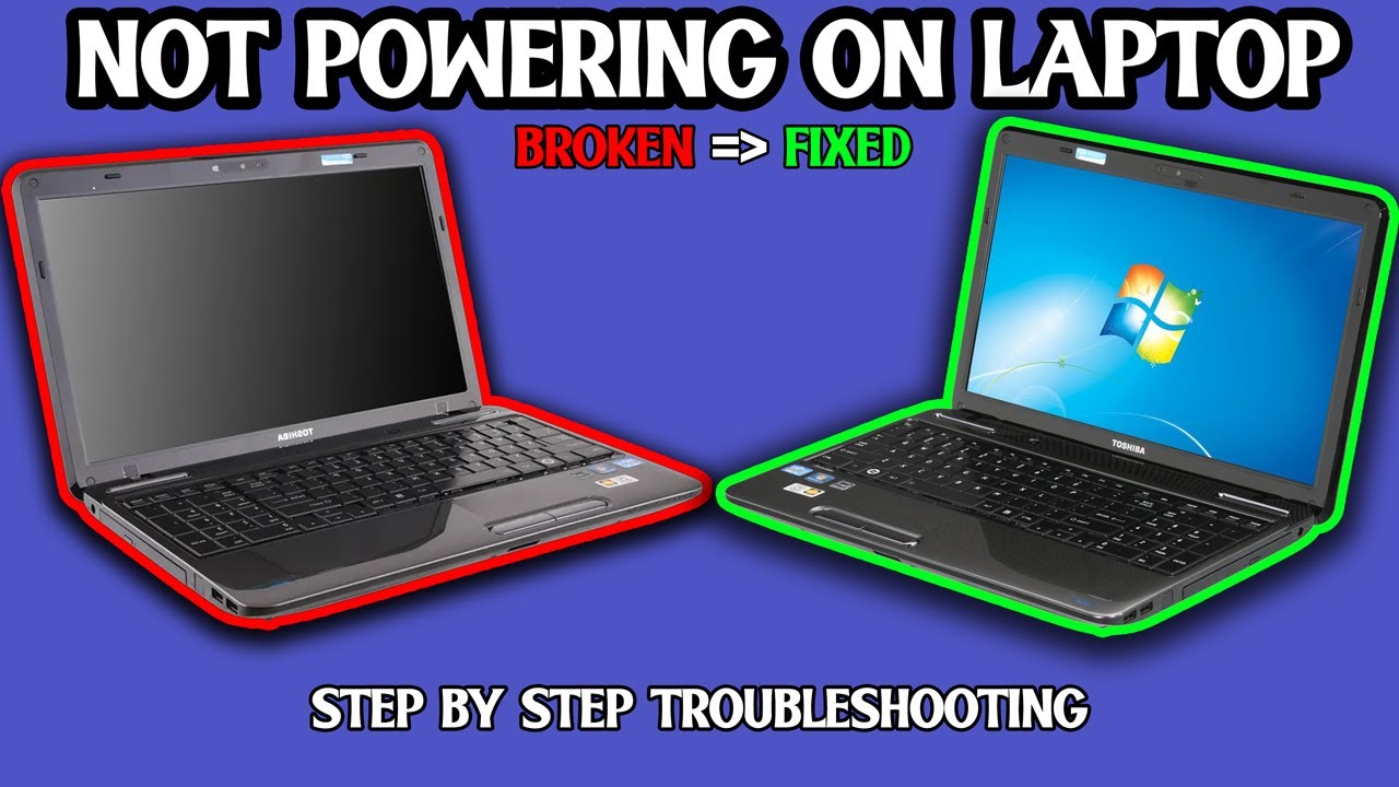 How to Fix Laptop not powering on, good battery, power adapter and power jack.