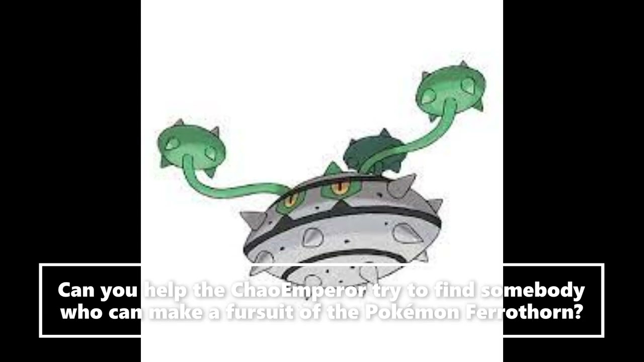 New Pokémon Fursuit Ideas Ferrothorn (Pokemon Black and White)