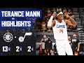 Terance Mann Gets the Start and Scores 13 Points in Game 5 vs. Utah Jazz | LA Clippers