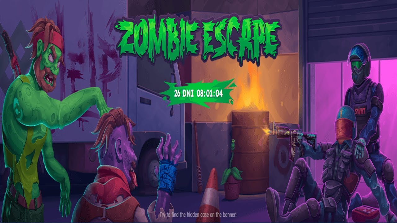 TEST NOWEGO EVENTU ZOMBIE ESCAPE NA STRONIE  CSGOSKINS