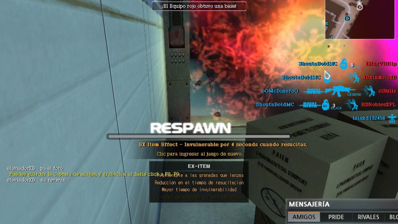 ShoutaBoldMC uso de hack ( municion infinita , Disparar rapido , full extremo hack )