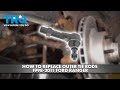 How to Replace Outer Tie Rods 1998-2011 Ford Ranger