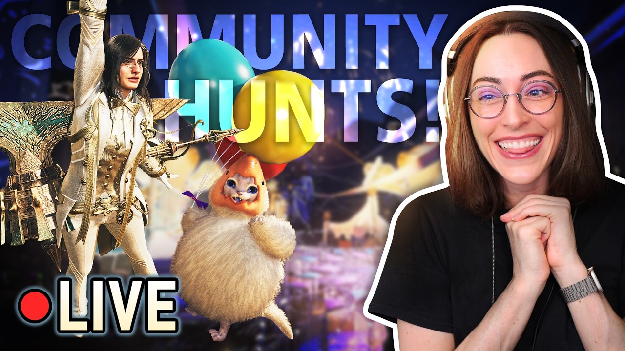 new events and community hunts ✨ in Monster Hunter Wilds!!!