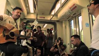 Video thumbnail of "Anberlin "Impossible" - A Trolley Show (live performance)"