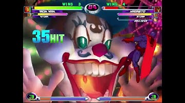 MvC2: Magneto Double Snap vs Iron Man 300% Kill (Josh 360) .:10.15.22:.