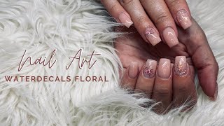  NAIL ART WATERDECALS FLORAL