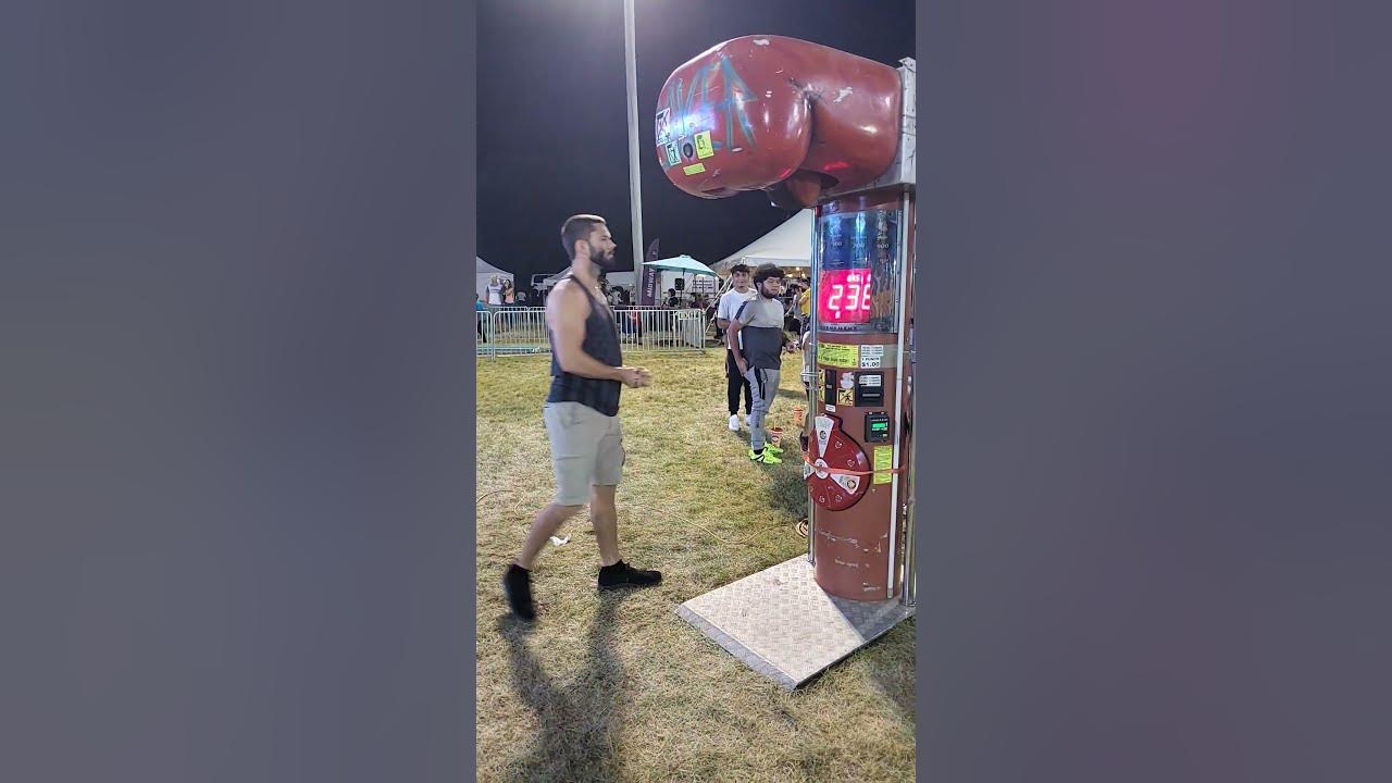 punching machine score 876 YouTube