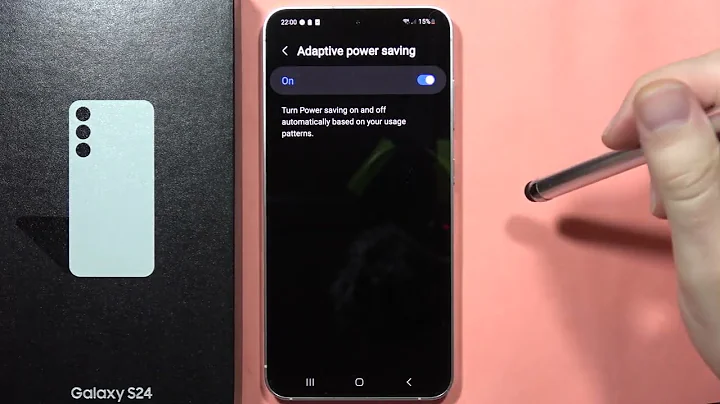 How to Enable Adaptive Power Saving on Samsung Galaxy S24 / S24+?