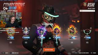 Overwatch 2 Ashe God Warn Popped Off With Heist Ashe Skin -POTG-