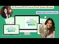 AI-Powered PLR Course Profit System Review+Video: White-Label Courses on Etsy