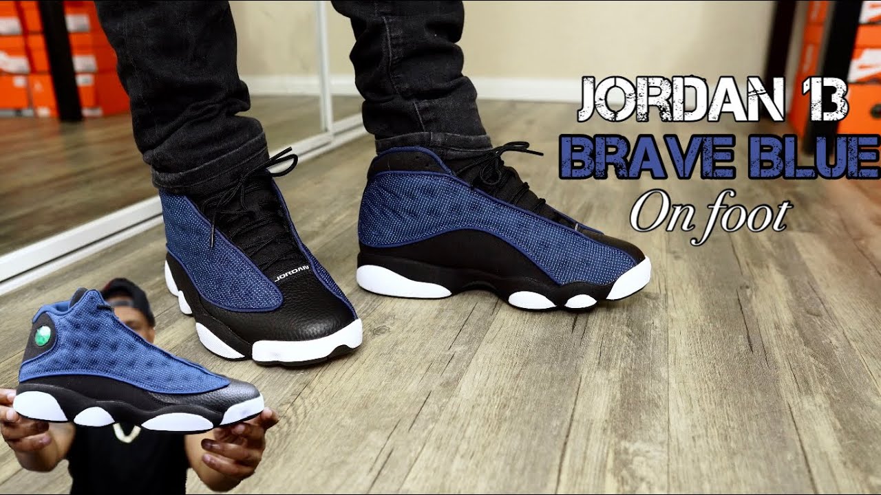 Air Jordan 13 Mid Brave Blue 