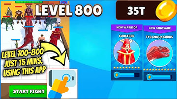 LEVEL 700 - 800 just 15 mins. | MERGE MASTER | DINOSAUR FUSION