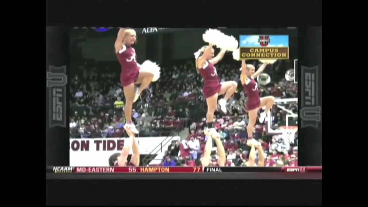 Alabama Cheerleading National Championship ESPNU YouTube