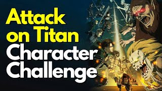 The ULTIMATE Attack on Titan Quiz | 40 Characters