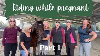 Pregnant Riding