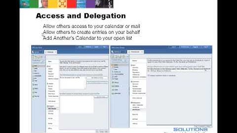 Centerplate iNotes Calendar Overview