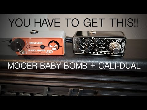 Mooer Baby Bomb 30 + Cali-Dual Rectifier - YouTube