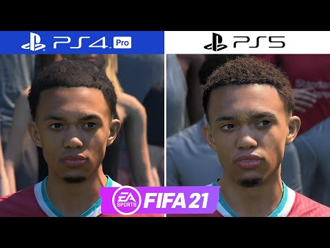 FIFA 21 Current-gen vs Next-gen Graphics Comparison (PS4 Pro vs PS5)