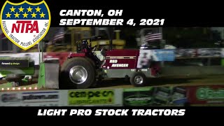 9/4/21 NTPA R2 Canton, OH Light Pro Stock Tractors