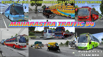 BUSSID v4.4.1 / Maharashtra Traffic v4 / Grand Release/ JBHD Upgrades / Full Mod Traffic/ Team MRK 