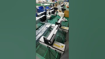 Multi Axis Automatic Cantilever Cartesian Robot System #linearmotion #linearactuator #cnc #machine