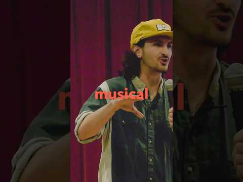 Never speak during musicals