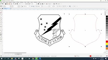 Corel Draw Tips & Tricks Cut line around this more info