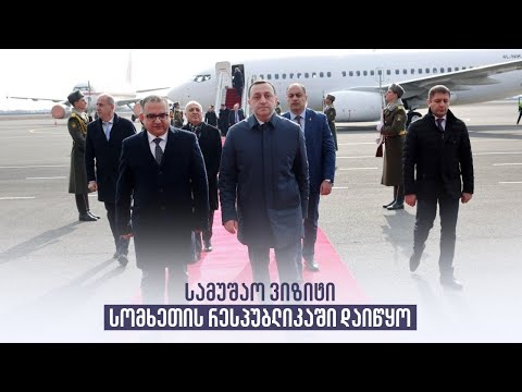 სამუშაო ვიზიტი სომხეთის რესპუბლიკაში დაიწყო