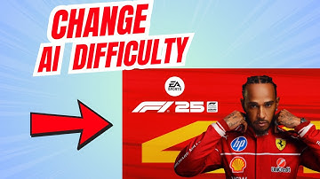 How to change AI Difficulty in F1 25