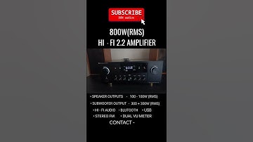 800W HI-FI 2.2 AMPLIFIER | DON AUDIOS #audiotest #best #amplifier #hometheater #viral  #viralshorts