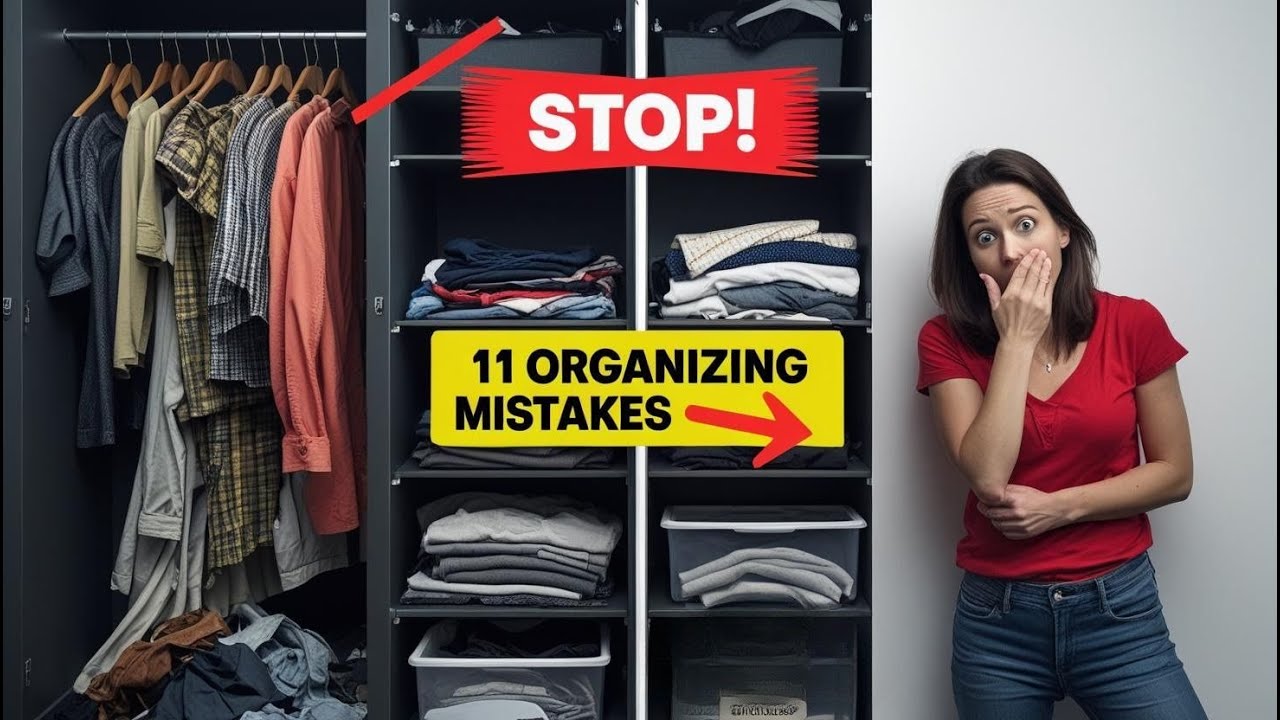 STOP Making These 11 Home Organization Mistakes! (Your Tidy Home Fix ...