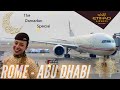 RAMADAN in the Air | Rome - Abu Dhabi | Etihad Economy Class | Boeing B777-300ER | Trip Report