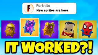 I Tested VIRAL RARE SPRITE Methods to UNLOCK ALL SPRITES in Fortnite! Legacy Guide Light Sprites