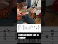 【TAB】激おしゃれギター Neo Soul Chord Lick in C major#shorts