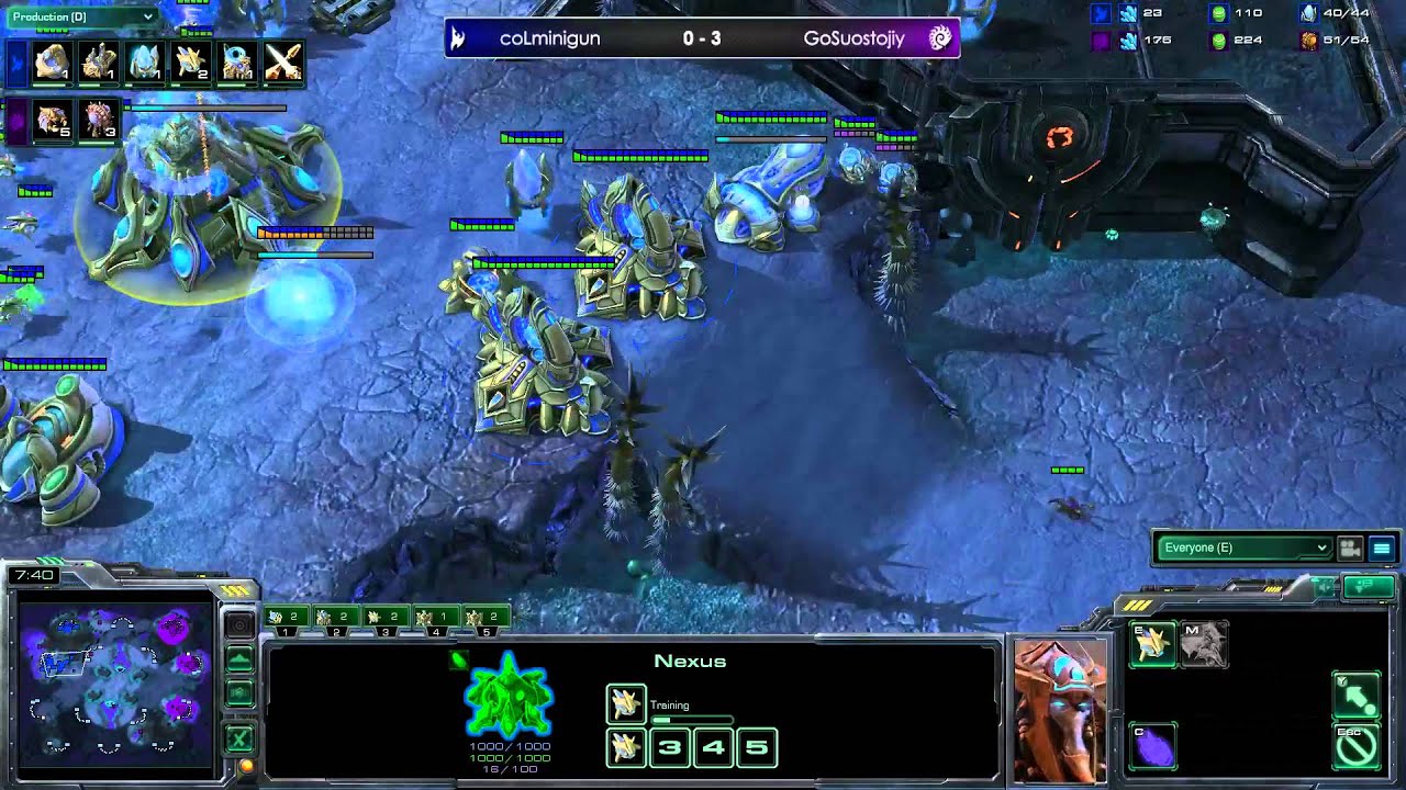 coLMinigun (P) vs. GoSuostojiy (Z) - Top 200 KOTH