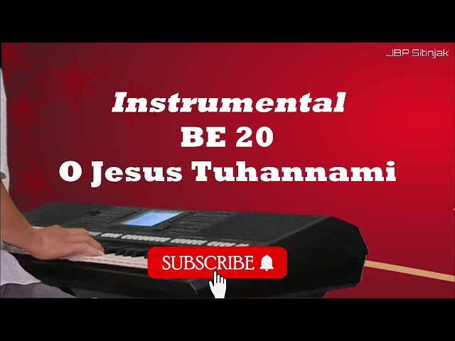 Buku Ende Instrumental BE 20-O Jesus Tuhan Nami class=