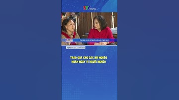 TRAO QUÀ CHO CÁC HỘ NGHÈO NHÂN NGÀY VÌ NGƯỜI NGHÈO