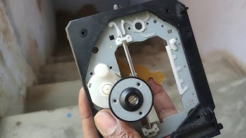 Rotating Display old CD player