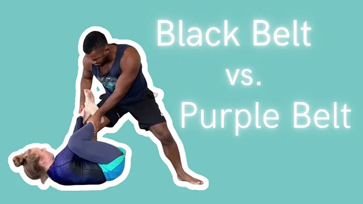 ROLLING WITH MY HUSBAND! | BJJ Black Belt vs. Purp...