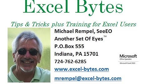 Allow Users To Edit Ranges In #Excel